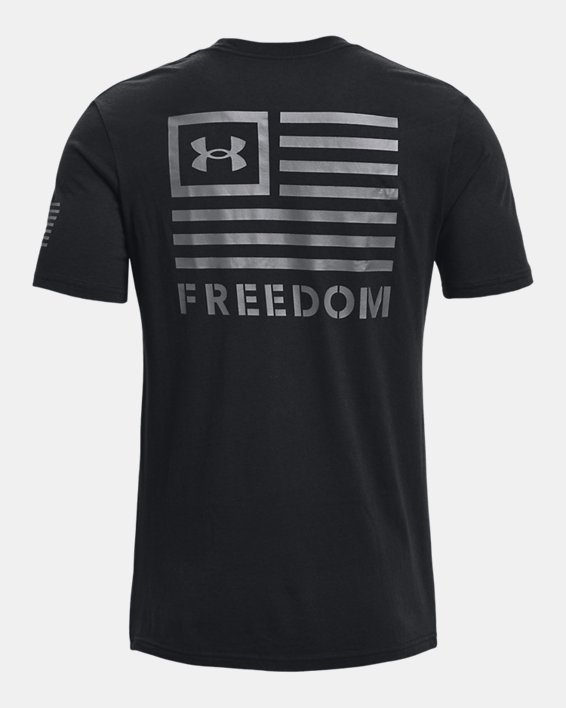 Men's UA Freedom Banner T-Shirt, Black, pdpMainDesktop image number 5